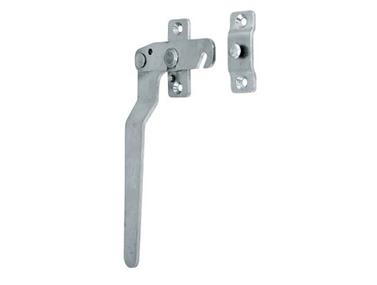 MANIGLIA SNODATA *sinistra* ACCIAIO INOX 304 completa di contropiastra