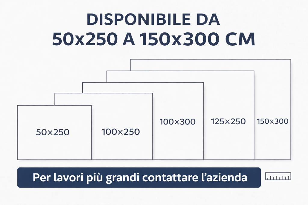 Striscione Pubblicitario PVC 650 gr/mq